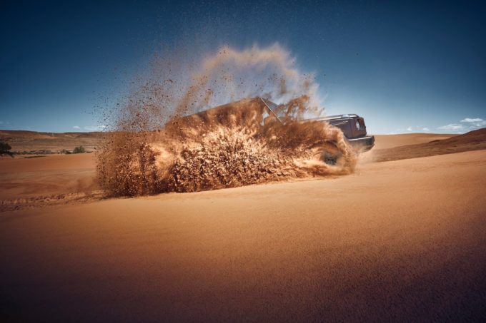 Nuova Mercedes Classe G: altra immagine TEASER