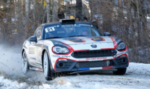 Rally di Monte Carlo, Abarth al via con due 124 rally in R-GT