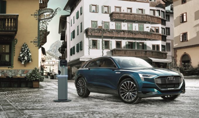 Audi, Enel ed il Comune di Cortina insieme per sviluppare la mobilità elettrica