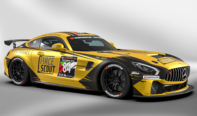 Mercedes AMG GT4: esordio stagionale alla 24 Ore di Dubai