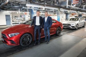 Mercedes CLS 2018: iniziata la produzione in Germania