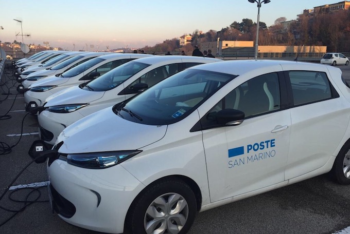 Renault: le Poste di San Marino scelgono ZOE