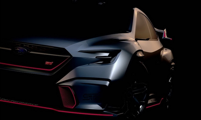 Subaru al Tokyo Auto Salon con la Viziv Performance STI Concept [TEASER]