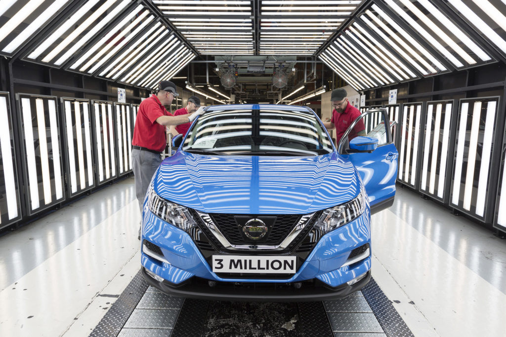 Nissan Qashqai: prodotti tre milioni di esemplari in dieci anni