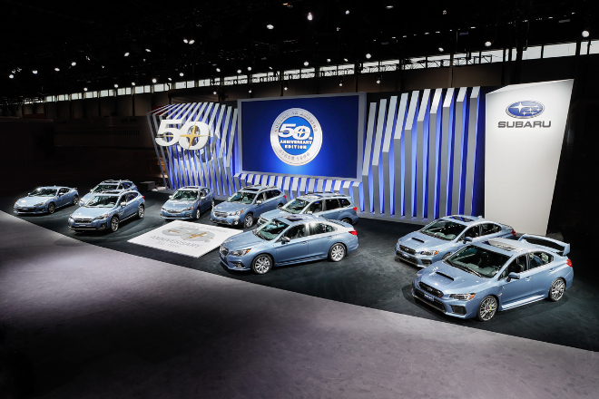 Subaru celebra il 50esimo anniversario con un’edizione speciale