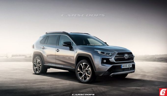 Toyota RAV4: il nuovo modello avrà un aspetto più grintoso [RENDERING]