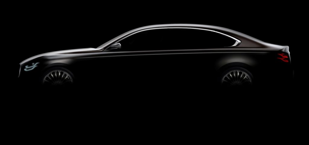 Nuova Kia K900: rilasciata la prima immagine della berlina [TEASER]