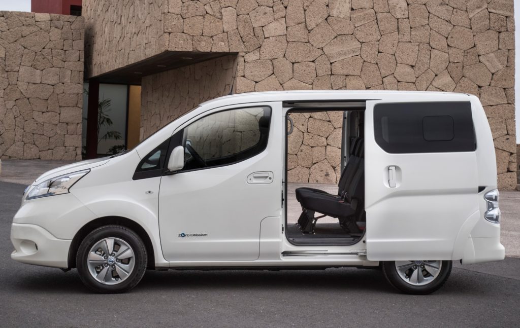 Nissan e-NV200 MY 2018: listino per l’Italia da 37.374,10 euro