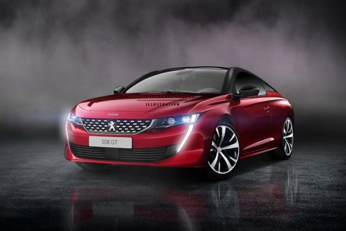 Nuova Peugeot 508: e se fosse una coupè? [RENDERING]