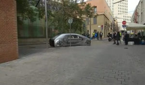 Renault Futuristic Concept: sorpreso un avveniristico prototipo a Barcellona [FOTO SPIA]