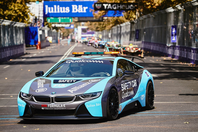 BMW i8, introdotta come Safety Car della Formula E