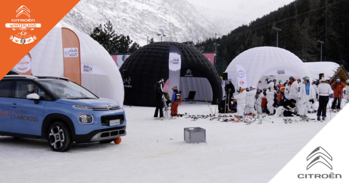 Citroen C3 Aircross: alla scoperta del Suv compatto con il Winterland Tour
