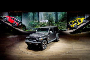 Jeep ha vinto il titolo di “miglior spazio espositivo” al Salone di Ginevra 2018
