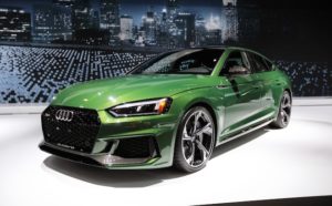 Audi RS5 Sportback: la sportiva al Salone di New York 2018 [FOTO LIVE]