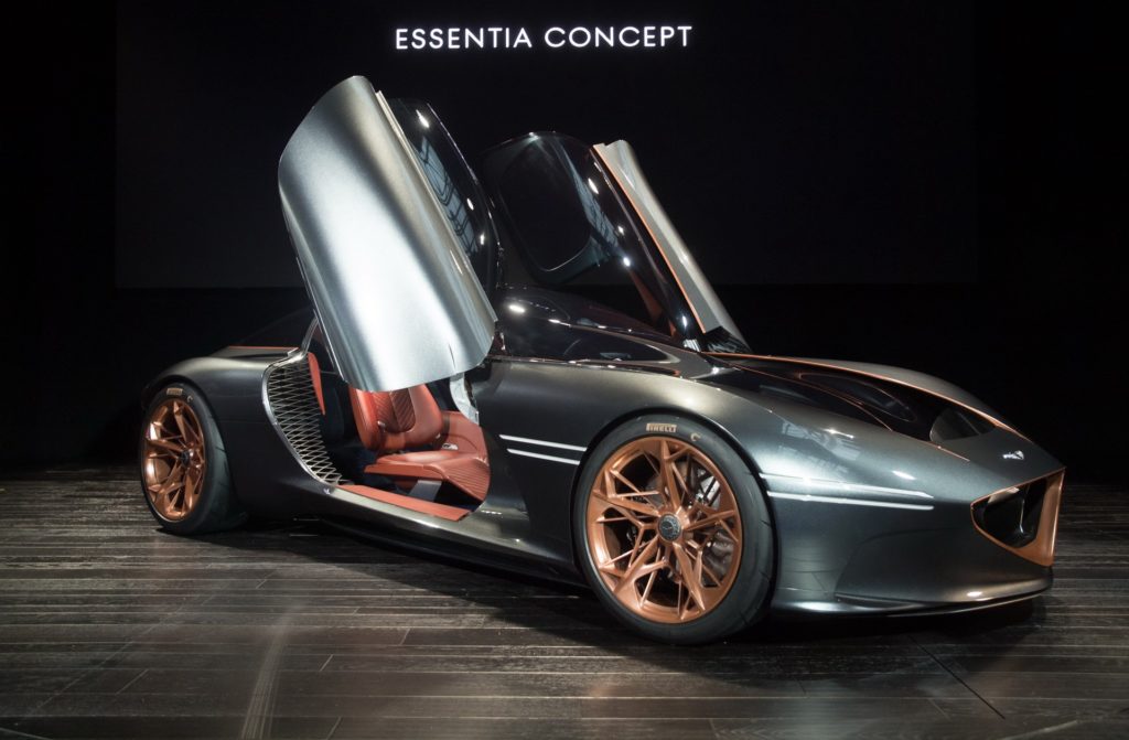 Genesis Essentia Concept: granturismo elettrica hi-tech al Salone di New York [FOTO e VIDEO]