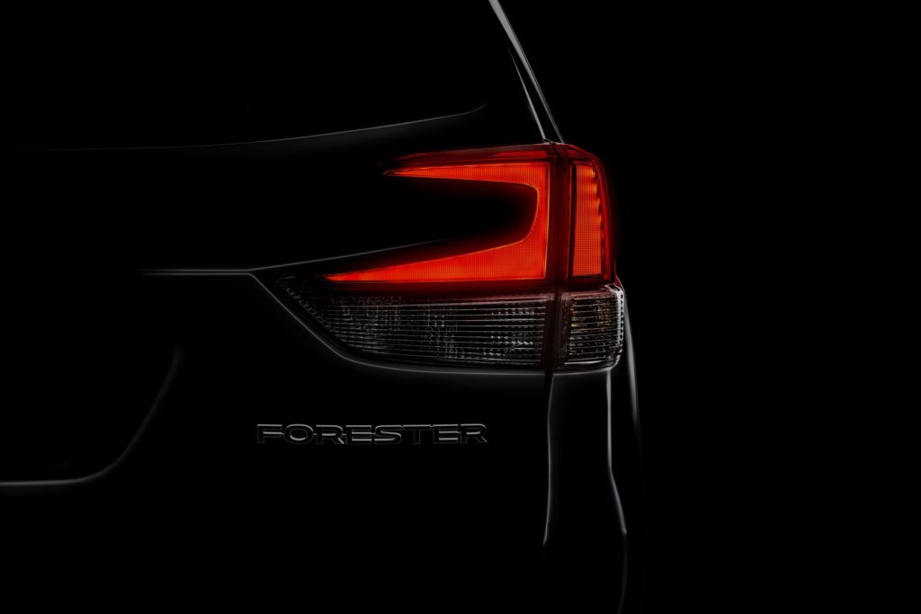 Subaru Forester: la nuova generazione debutterà al Salone di New York 2018 [TEASER]