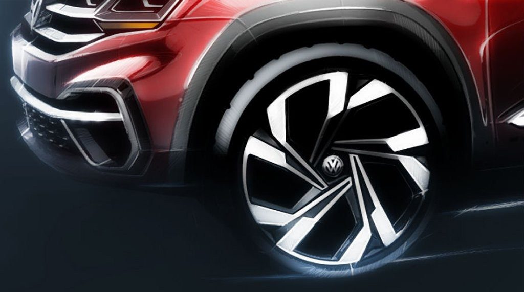 Volkswagen Atlas: nuova anticipazione della concept a 5 posti [TEASER]