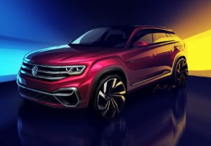 Volkswagen Atlas a cinque posti: novità in arrivo al Salone di New York [TEASER]