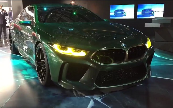 BMW M8 Gran Coupé concept: la sorpresa al Salone di Ginevra 2018 [VIDEO LIVE]