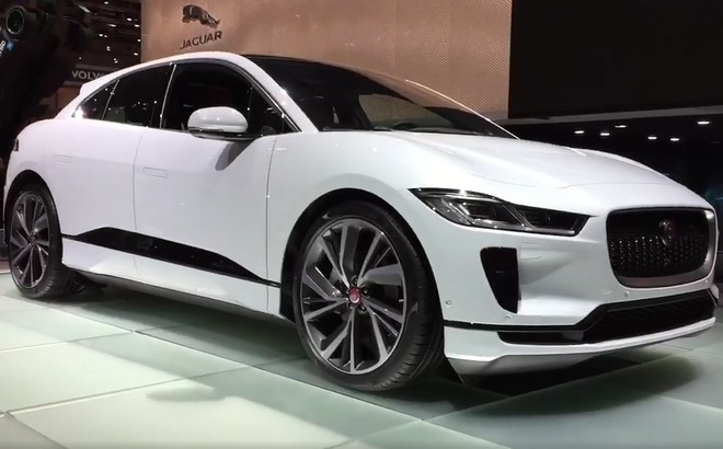 Jaguar i-Pace: debutto del crossover elettrico al Salone di Ginevra 2018 [VIDEO LIVE]