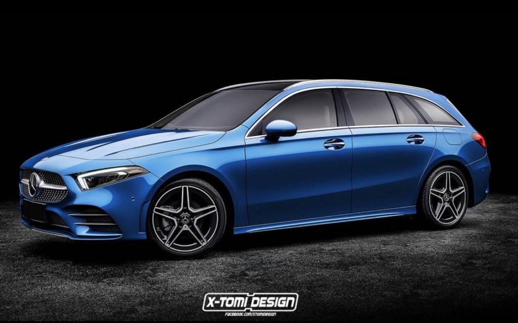 Mercedes: ipotesi Classe A Station Wagon? [RENDERING]