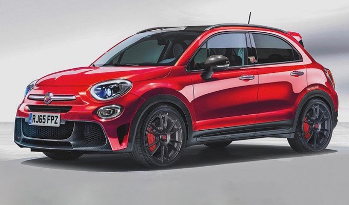 Fiat 500X Abarth: arriverà al Salone di Parigi 2018? [RENDERING]