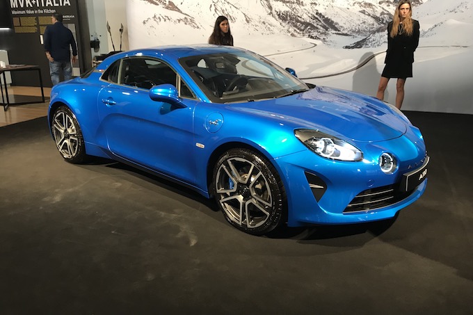 Alpine con la nuova A110 al Fuorisalone di Milano 2018