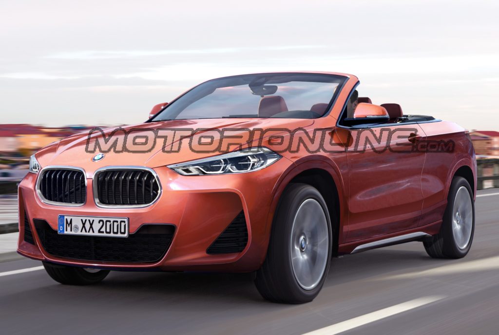 BMW X2 Cabrio: ipotesi stilistica di crossover per sentire il vento in faccia [RENDERING]