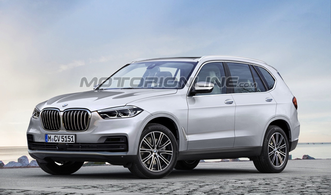 BMW X5 2019: una nuova occhiata alla fase di sviluppo [RENDERING E VIDEO SPIA]