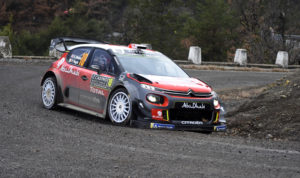 Citroen C3 WRC pronta ad affrontare il rally della Corsica