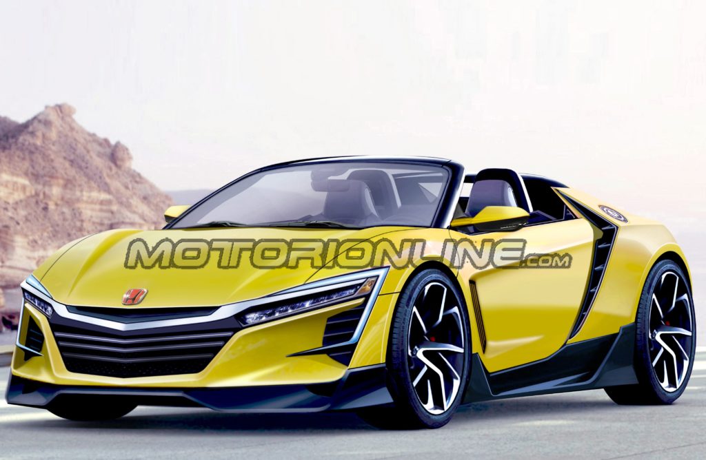 Honda S2000: nuova proposta stilistica di una versione moderna della roadster [RENDERING]