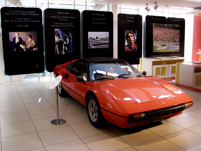 In Vendita all’Asta la Ferrari 308gts dei Record di Villeneuve!