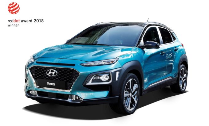 Hyundai, doppio trionfo ai Red Dot Design Awards 2018: premiate Kona e Nexo