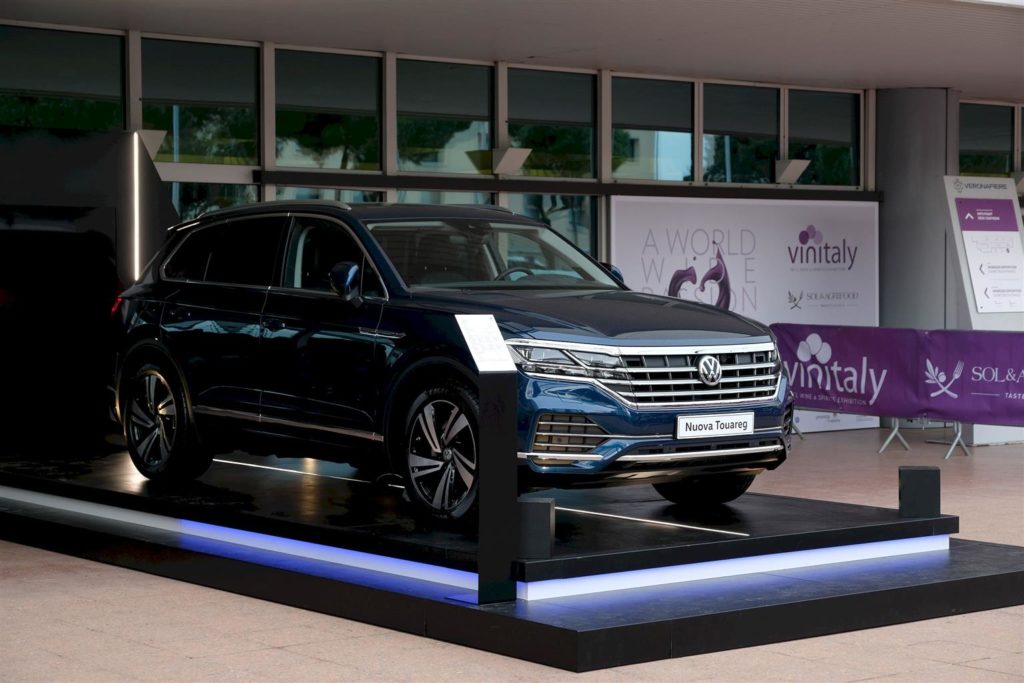 Nuova Volkswagen Touareg: anteprima italiana al Vinitaly 2018 [FOTO]