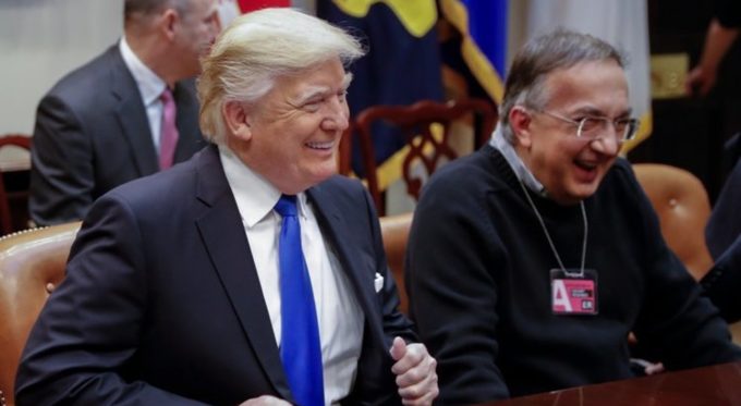 Donald Trump a Sergio Marchionne: “Lei è il mio preferito!”