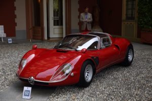 Alfa Romeo 33/2 Stradale premiata con la Coppa d’Oro al Concorso d’Eleganza di Villa d’Este