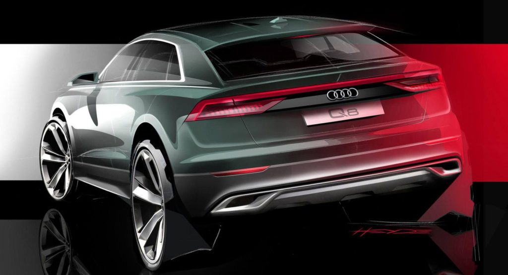 Audi Q8: nuova anticipazione del posteriore [TEASER]