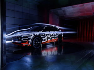 Audi e-tron: aerodinamica da record