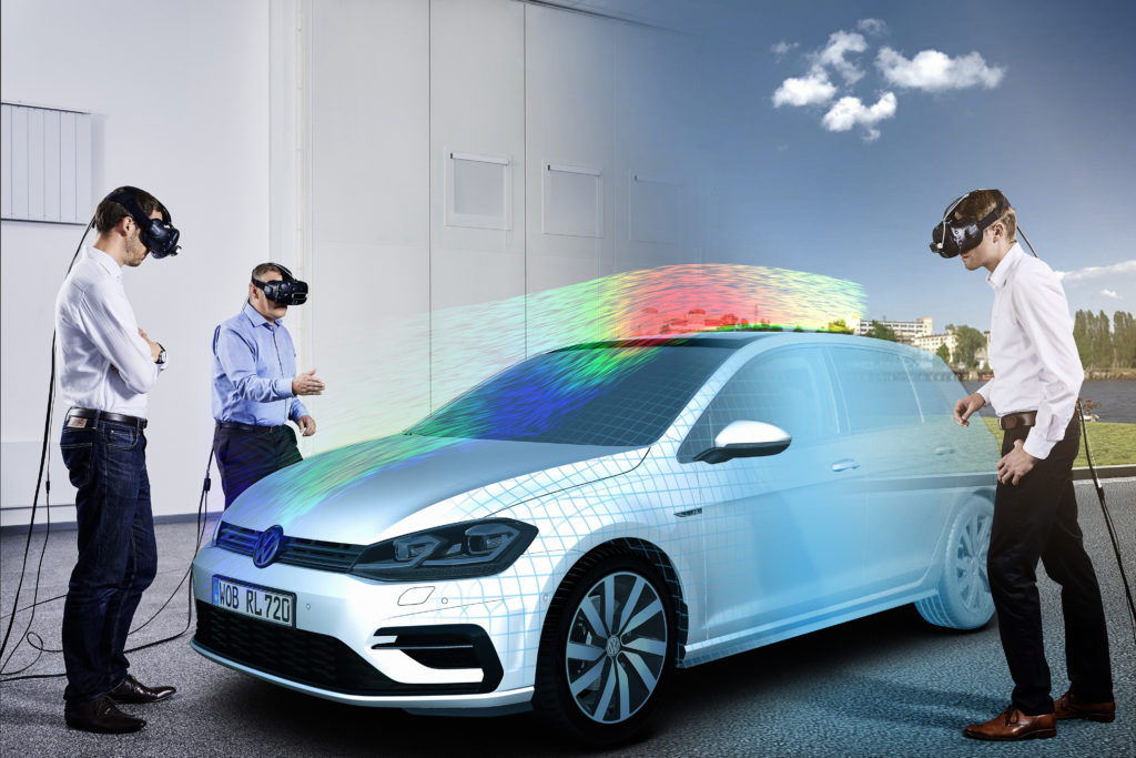 Volkswagen: la realtà virtuale per dar vita ad auto reali