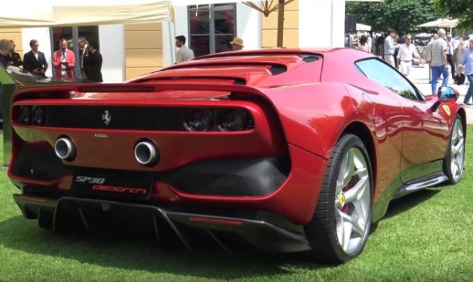 Ferrari SP38 Deborah, la one-off regina indiscussa a Villa d’Este [VIDEO]