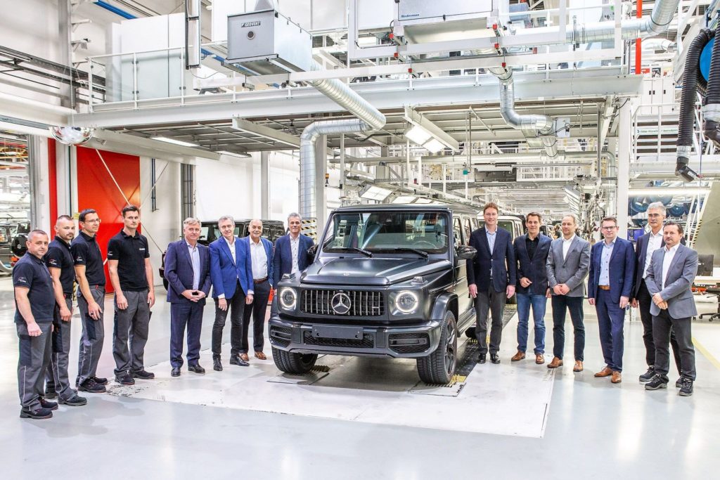 Mercedes Classe G: iniziata la produzione del nuovo modello