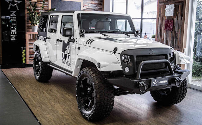 Militem Wrangler JIII: nasce la one-off MTV UP! [FOTO]