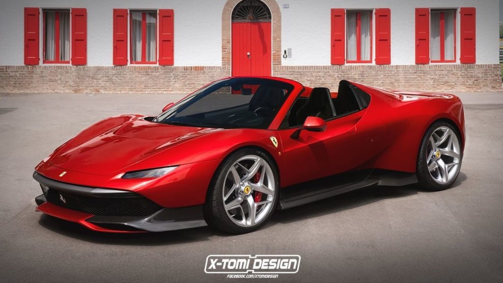 Ferrari SP38: se fosse Spider? [RENDERING]