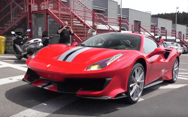 Ferrari 488 Pista: ai Ferrari Racing Days a Spa Francorchamps [VIDEO]