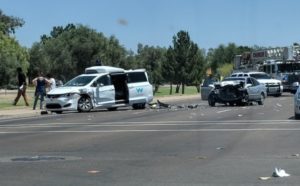 Guida autonoma: incidente in Arizona per una Chrysler di Waymo [VIDEO]