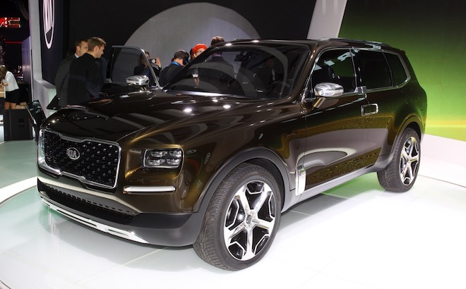 Kia Telluride: la versione di serie può arrivare già nel 2018
