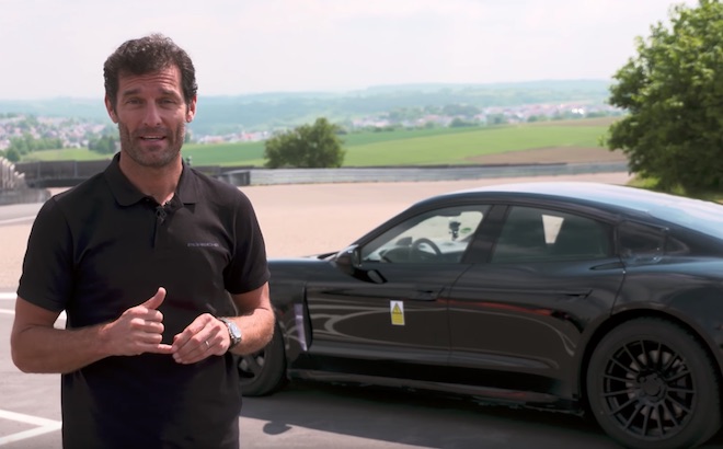 Porsche Mission E: al volante c’è Mark Webber [VIDEO]