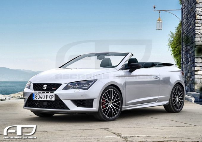 Seat Leon Cabriolet: una versione inedita per l’estate [RENDERING]