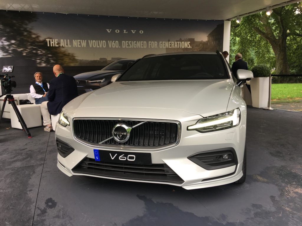 Volvo V60: lo stile svedese in mostra al Parco Valentino 2018 [FOTO LIVE]