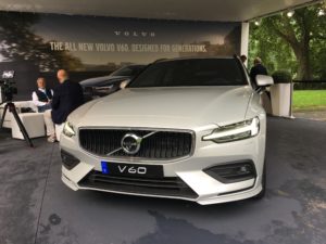 Volvo V60: lo stile svedese in mostra al Parco Valentino 2018 [FOTO LIVE]